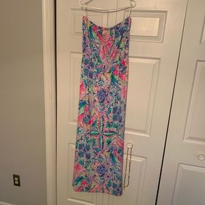 Lilly Pulitzer Marlisa Strapless Maxi Dress